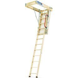 Keylite zoldertrap KYL 2 550x1200 3 dlg plafond 280 cm FSC Mix 70%