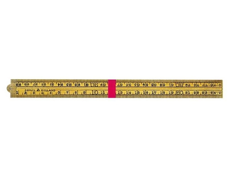 BouwPartner timmermansduimstok (Schuil) hout 1-M
