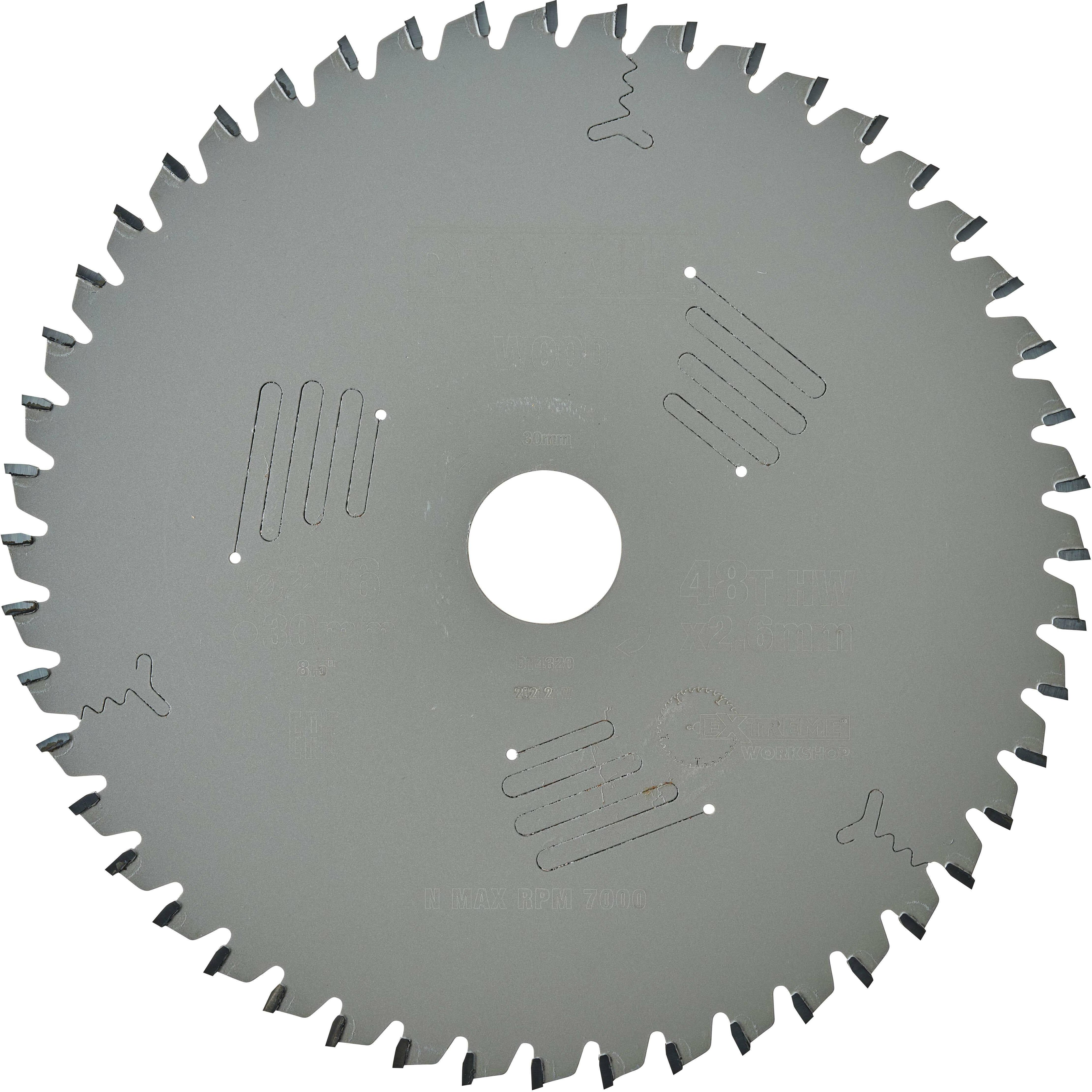 Cir.z.b. 216x30x48t, wisseltand, negatief 5gr, kerf 2,6mm