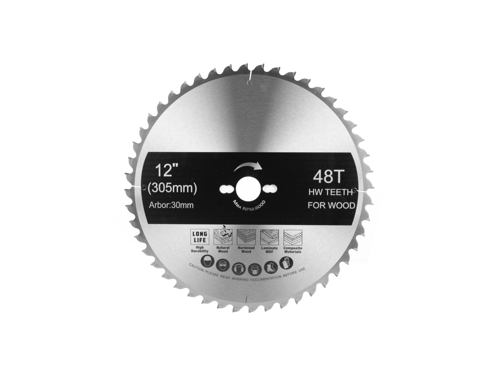 Cir.z.b. 305x30x48t, wisseltand, positief 10gr, kerf 3,0mm