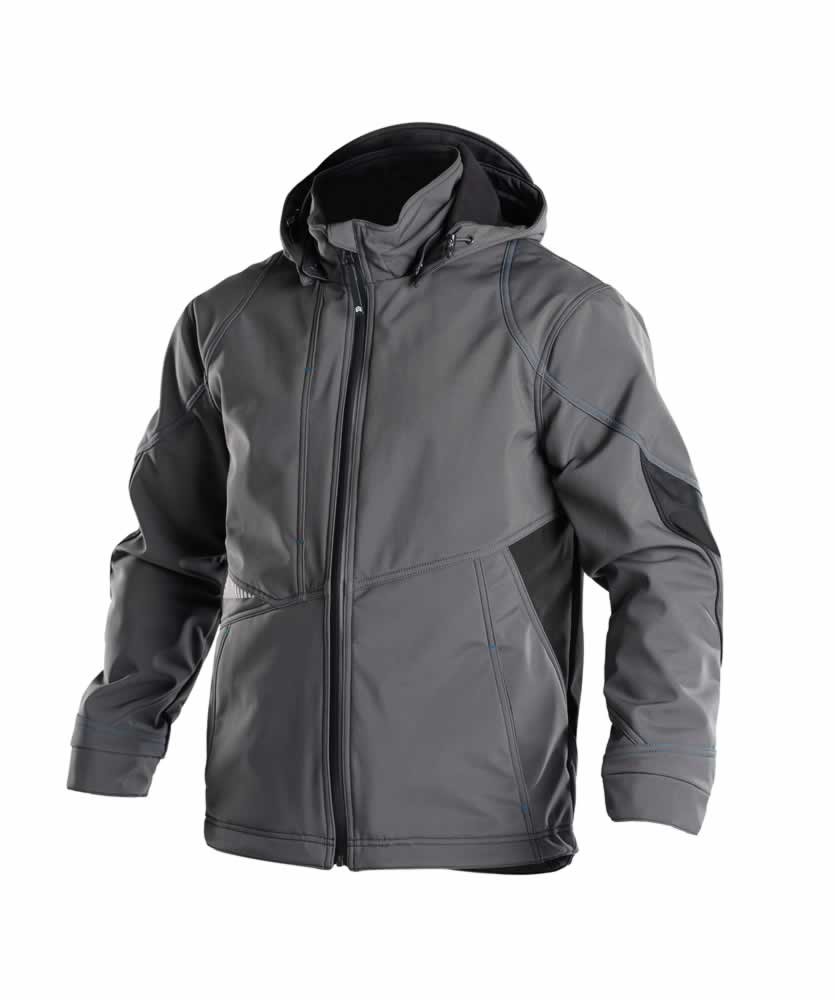 Softshell Gravity Pes21 (280gr) zwart/grijs M