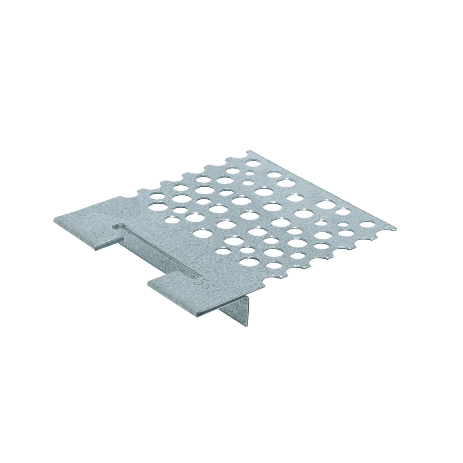 GB RB lijmplaat 126x117 verzinkt