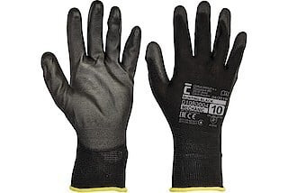 Werkhandschoen sw7195 pro zwart maat 9