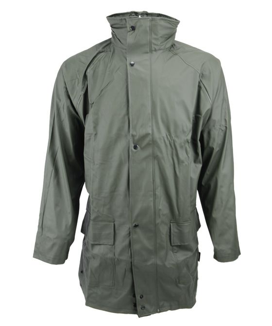Puflex plus regenjas 100% pu groen, XL