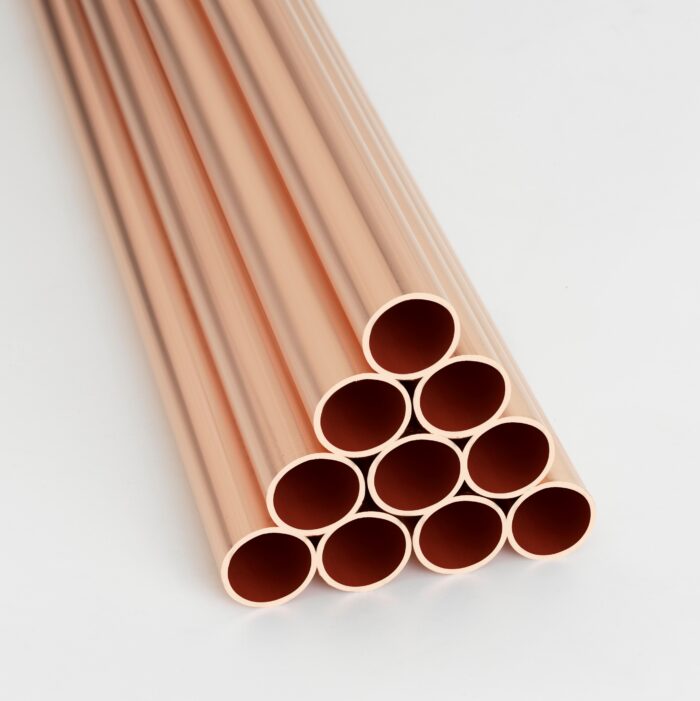 HALCOR Koperen buis 12x1mm KIWA/Gastec HH L= 2500mm
