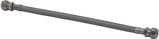 Flexibele aansluitkoppeling 12x12mm.35cm.