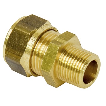 Messing knelpuntst.ldr.3/8bux15 bonfix label 1 st (GASTEC/KIWA)