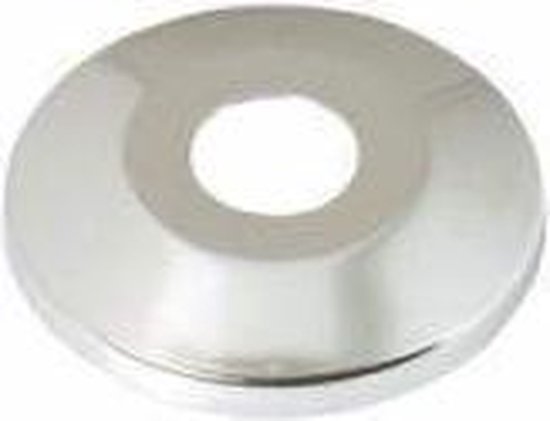Chroom kraanrozet 3/8 inch x 15mm plieger label bl