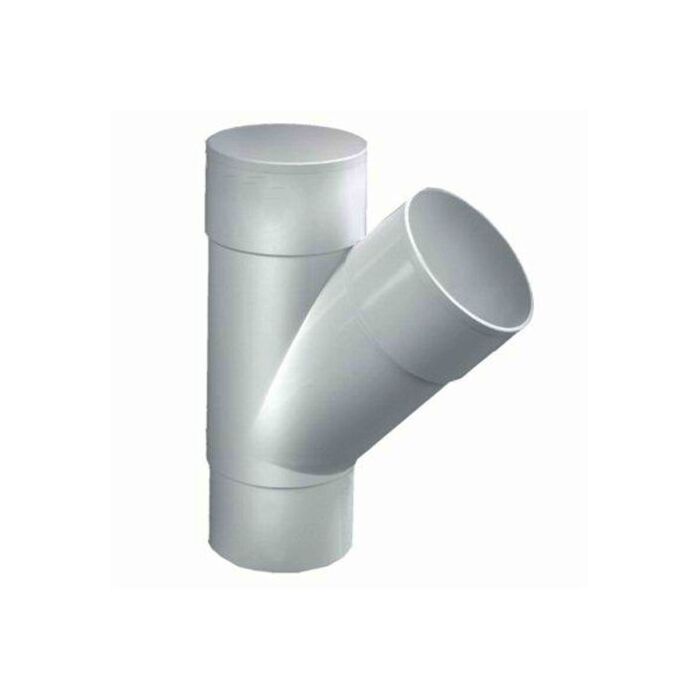 T stuk verp.wit verj. 80x80mm 45gr