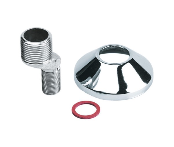 BONFIX S koppeling 17,5 mm sprong 3/4 inch x3/8 inch zak 2 st