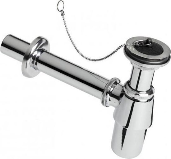 BONFIX messing verchroomde wastafelsifon 5/4x32 mm