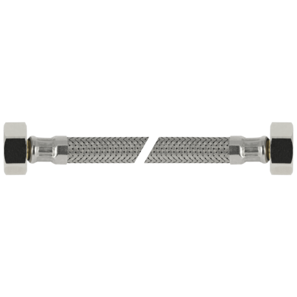 BONFIX Blister RVS Flex. slang 50 cm 3/8inch bix1/2inch bi