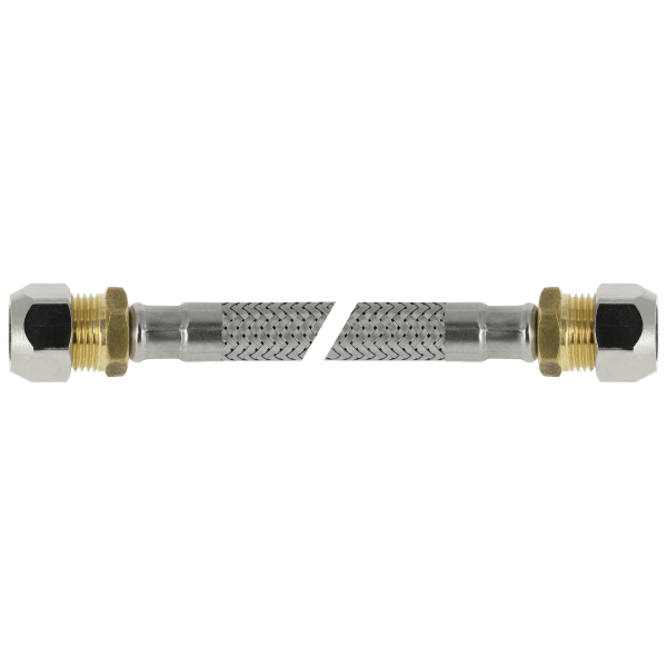 BONFIX Blister RVS Flexibele slang 50 cm 12 mmx12 knel