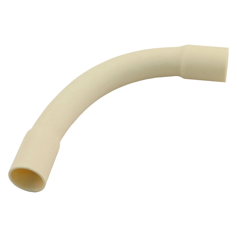 Bocht pvc 5/8 creme zak 5 st  