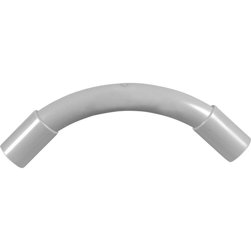 Bocht pvc 3/4 vsv grijs zak 3 st  