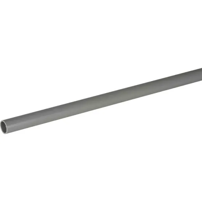 Installatiebuis pvc 5/8 2m grijs  