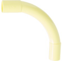 Bocht pvc creme 3/4 inch 5st 19mm zak 5 st