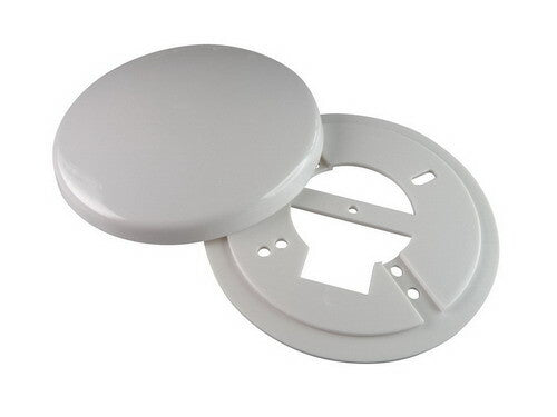 Plafondplaat rond wit