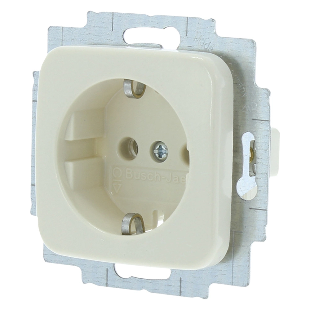 M BJ refl inbouw contactdoos 1V polarwit
