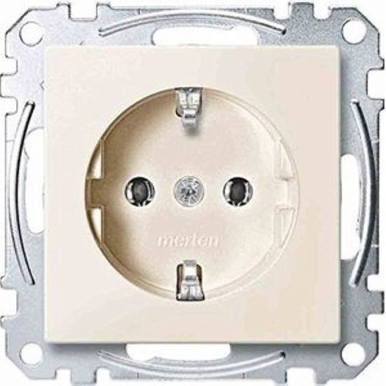 Inbouw wandcont.ds enkel ra creme merten system m blister