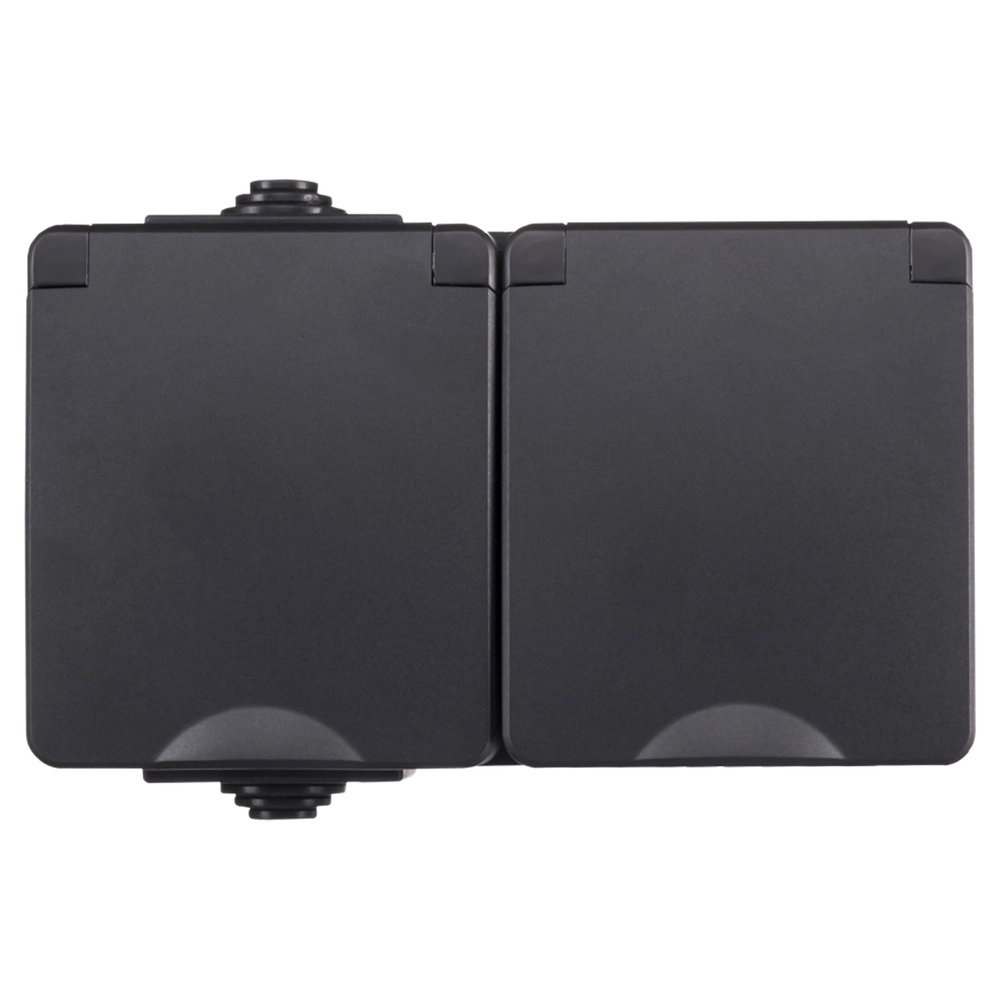 Ql swd opb contactdoos 2v ra ip54 zwartart