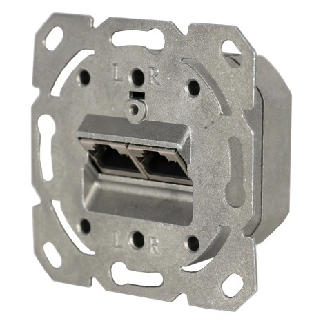 Ql inb contdoos tel/data cat6a 2x8p elem