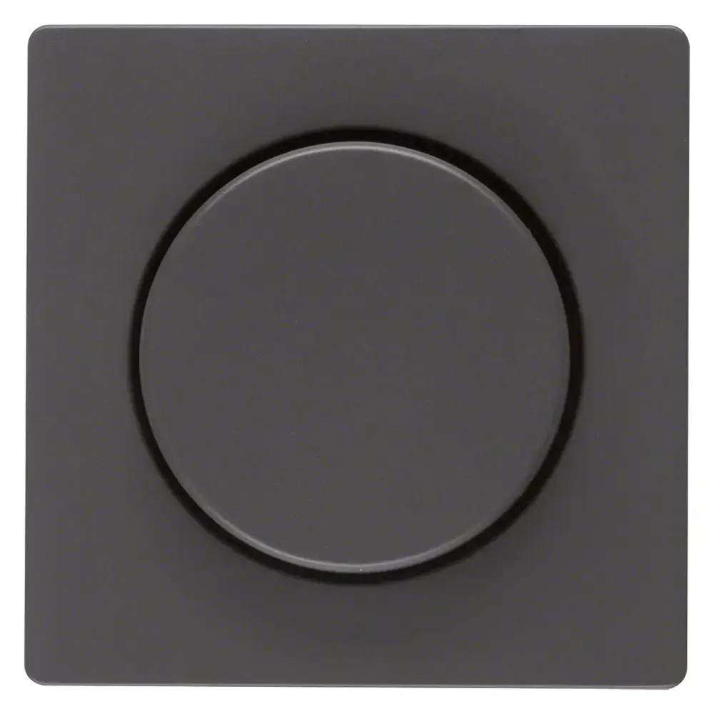 M B Q1 Centraalpl/Knop Dimmer antraciet
