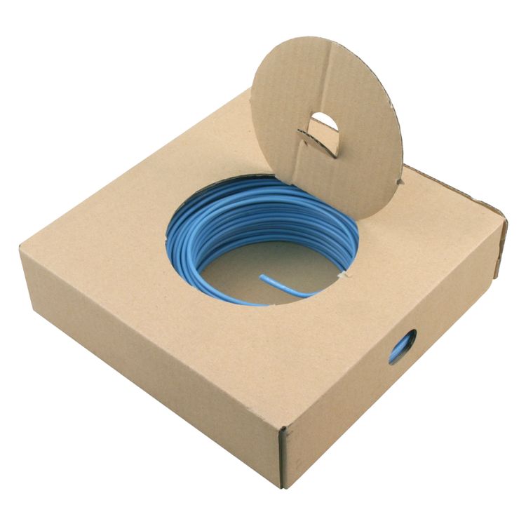 Installatiedraad VD 2,5 blauw rol 10 m1