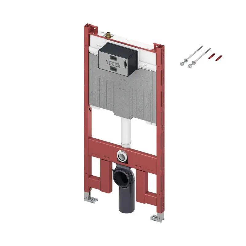 Inbouwframe met Octa II spoelkast 8 cm bouwhoogte 1120 mm