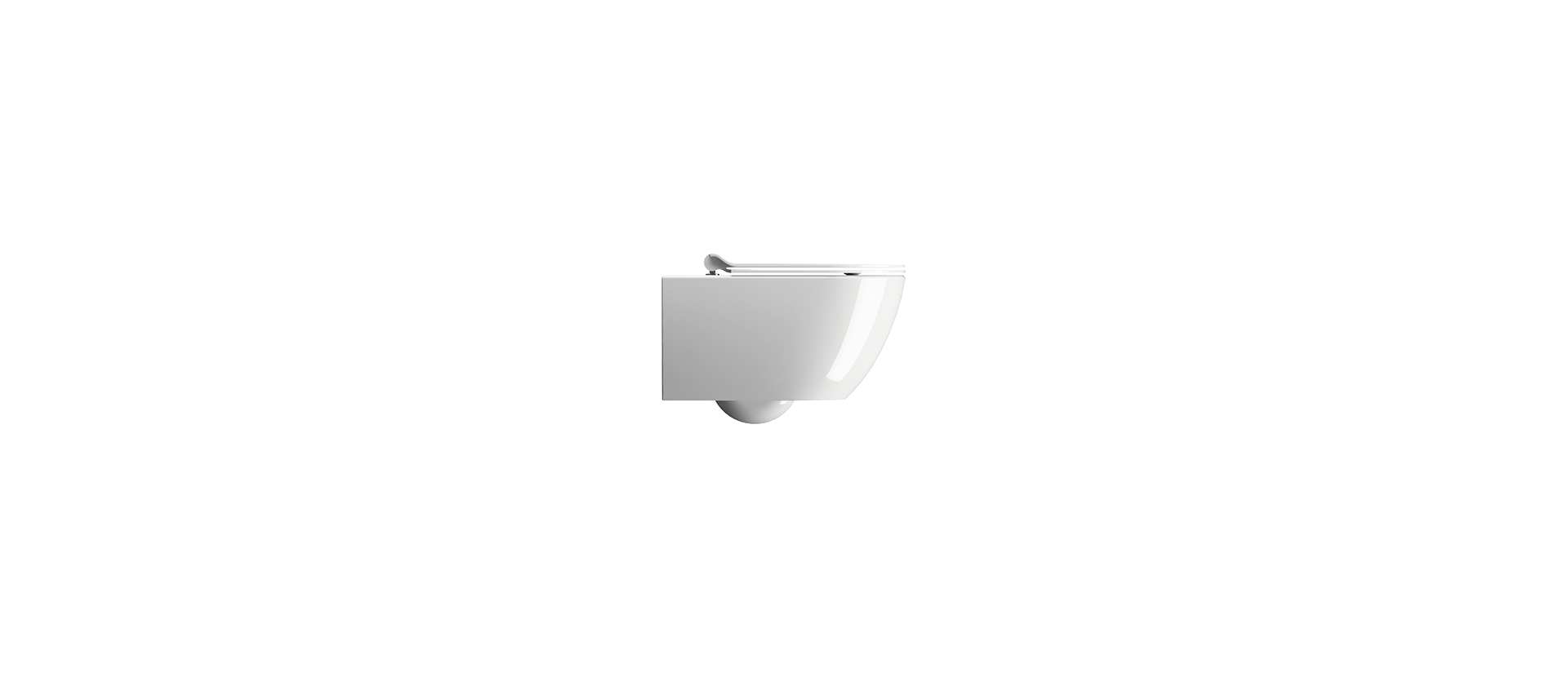 GSI PURA WALL-HUNG WC 55x36 Swirlflush white 