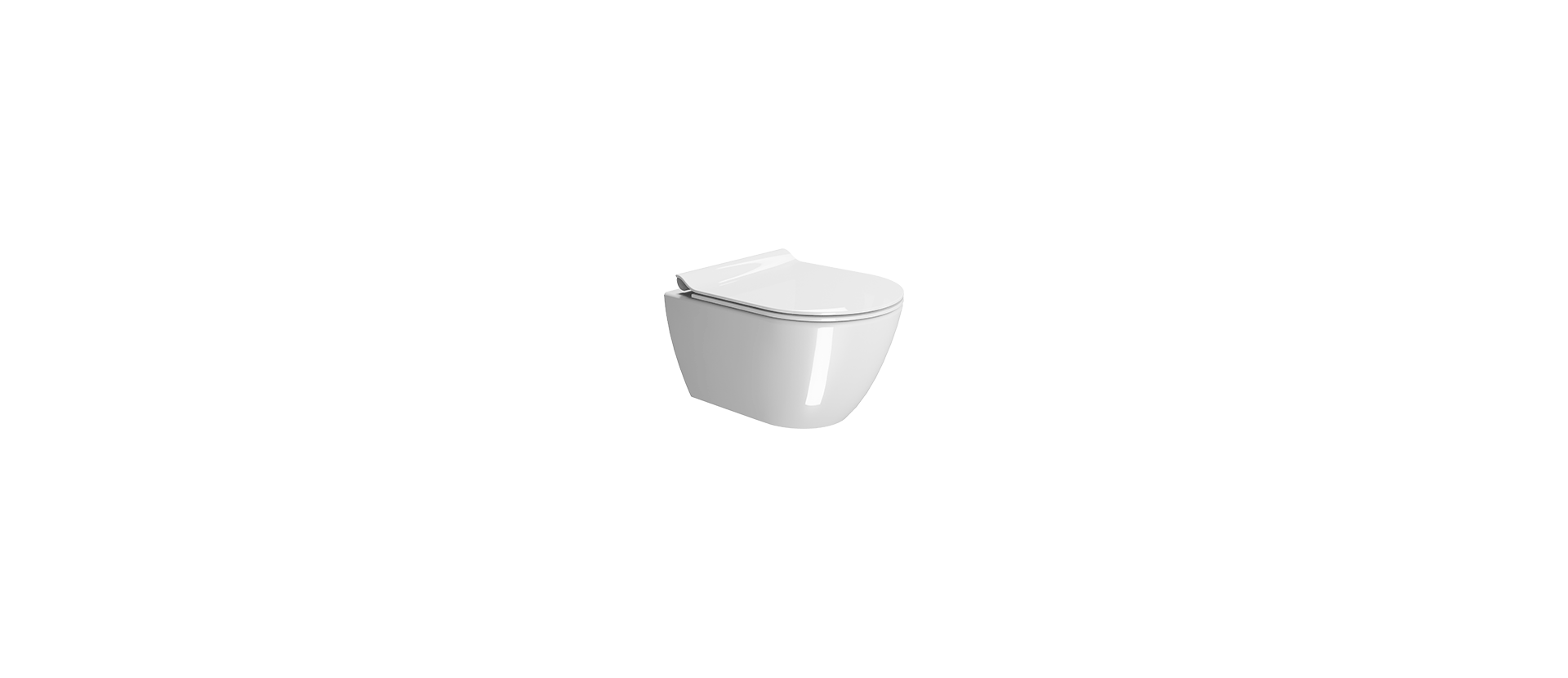 GSI PURA WALL-HUNG WC 50  Swirlflush white 07