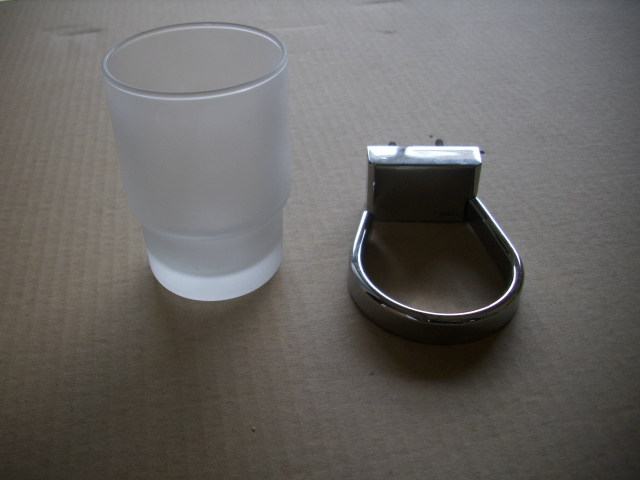 Mijn Thuis glashouder m/glas  Roberto chroom