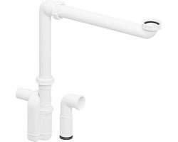 Viega kunststof meubelsifoncombinatie 1 1/4" wit