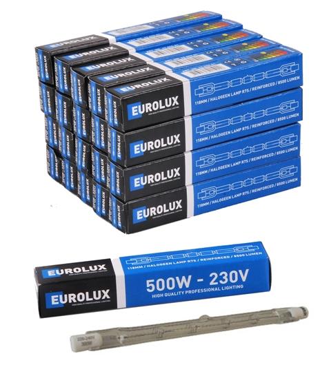 Eurolux Halogeenlamp 300w / 240v / r7s /vc