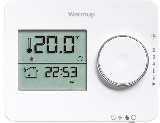 Warmup Tempo thermostaat Cloud White