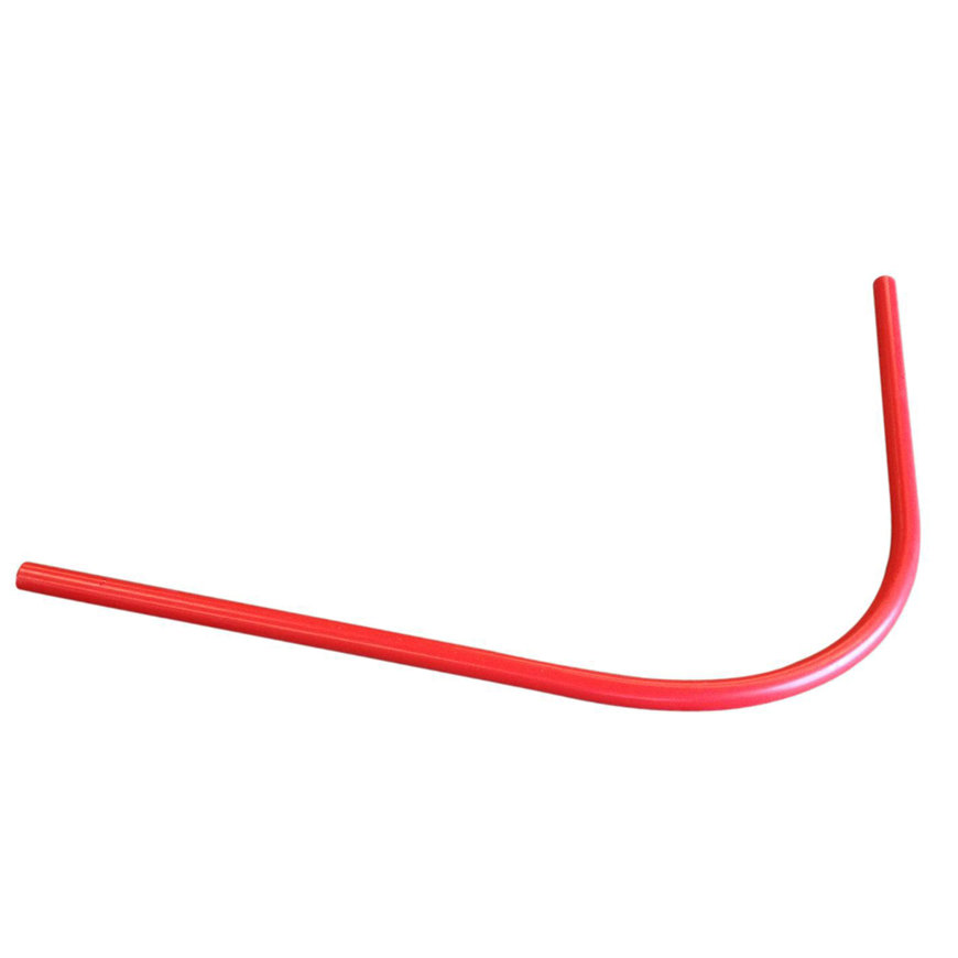 Invoerbocht 50mm r750 1200x2000mm, uit 1 stuk, rood