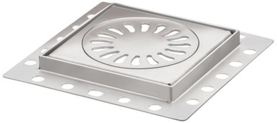 RVS renovatieput 96 x 96 x 11 mm