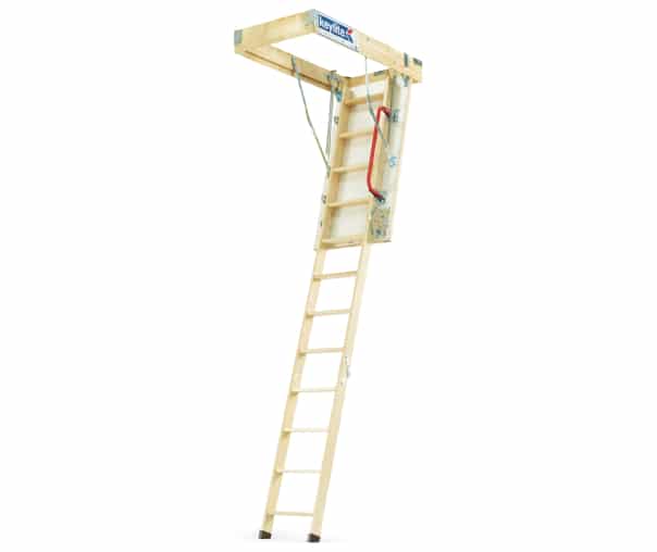 Keylite zoldertrap KYL 8 700x1200 3 dlg plafond 280 cm FSC Mix 70%
