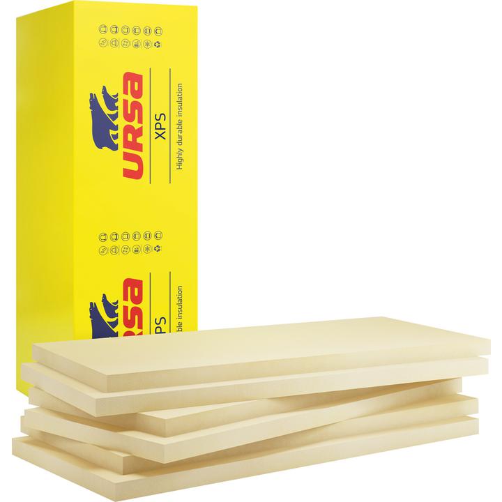 Ursa XPS N III L sponning rondom 1250x600x100 mm Rd 3,1