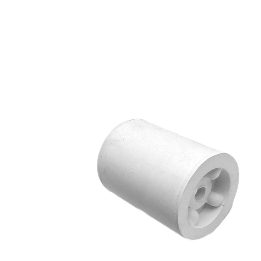 Deurbuffer rubber wit 50 mm