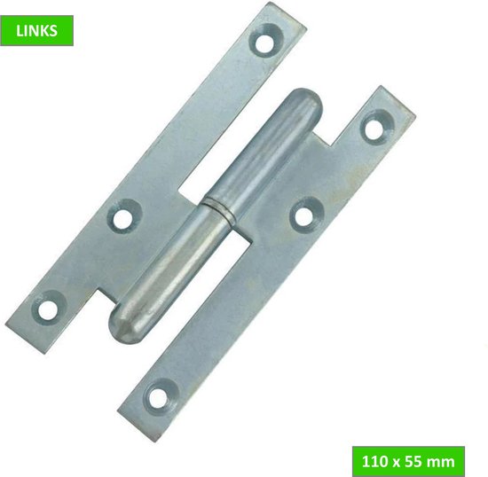 Sx paumel hamburg din l 110x55 verz blister 2 st