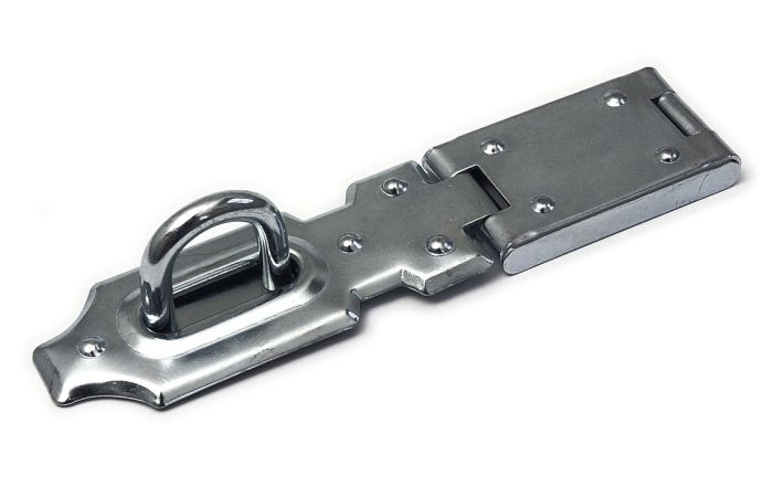 Kistoverval 120mm verzinkt zwart