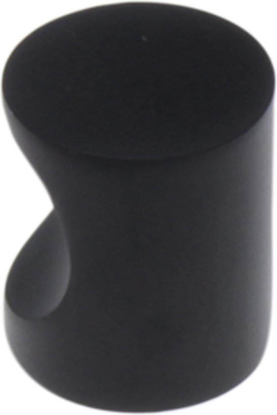 Sx cilinderknop 20mm m4 zwart