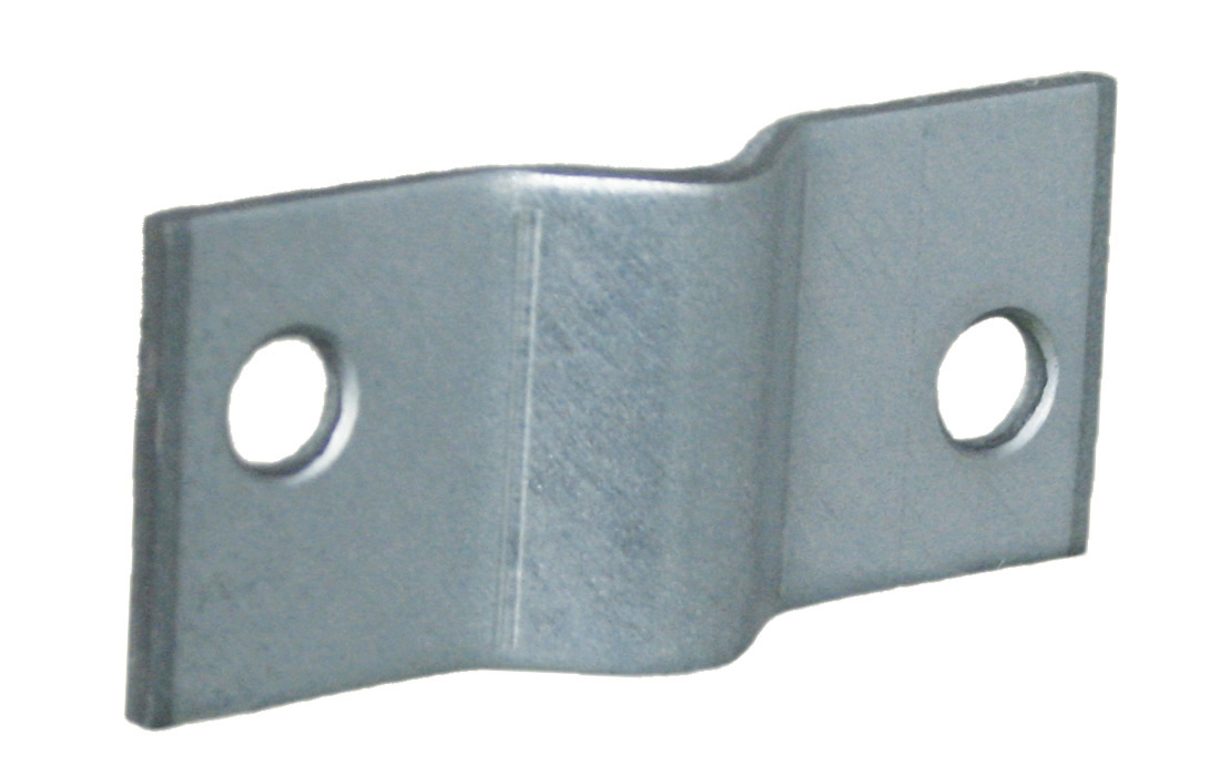 GB gaaspaneelklem voor 6mm gaas 50x20 dikte 2 roestvaststaal A2