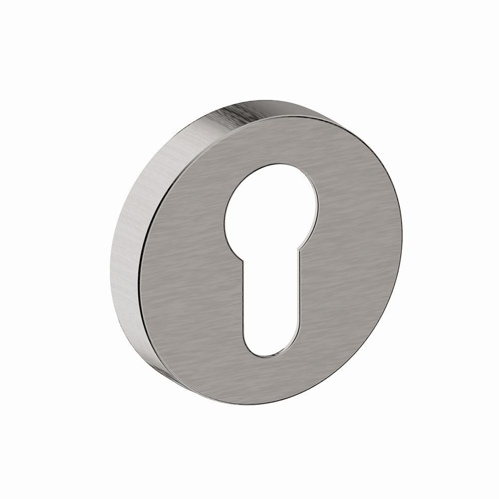 Cilinderrozet 50mm RVS rond per Paar RVS