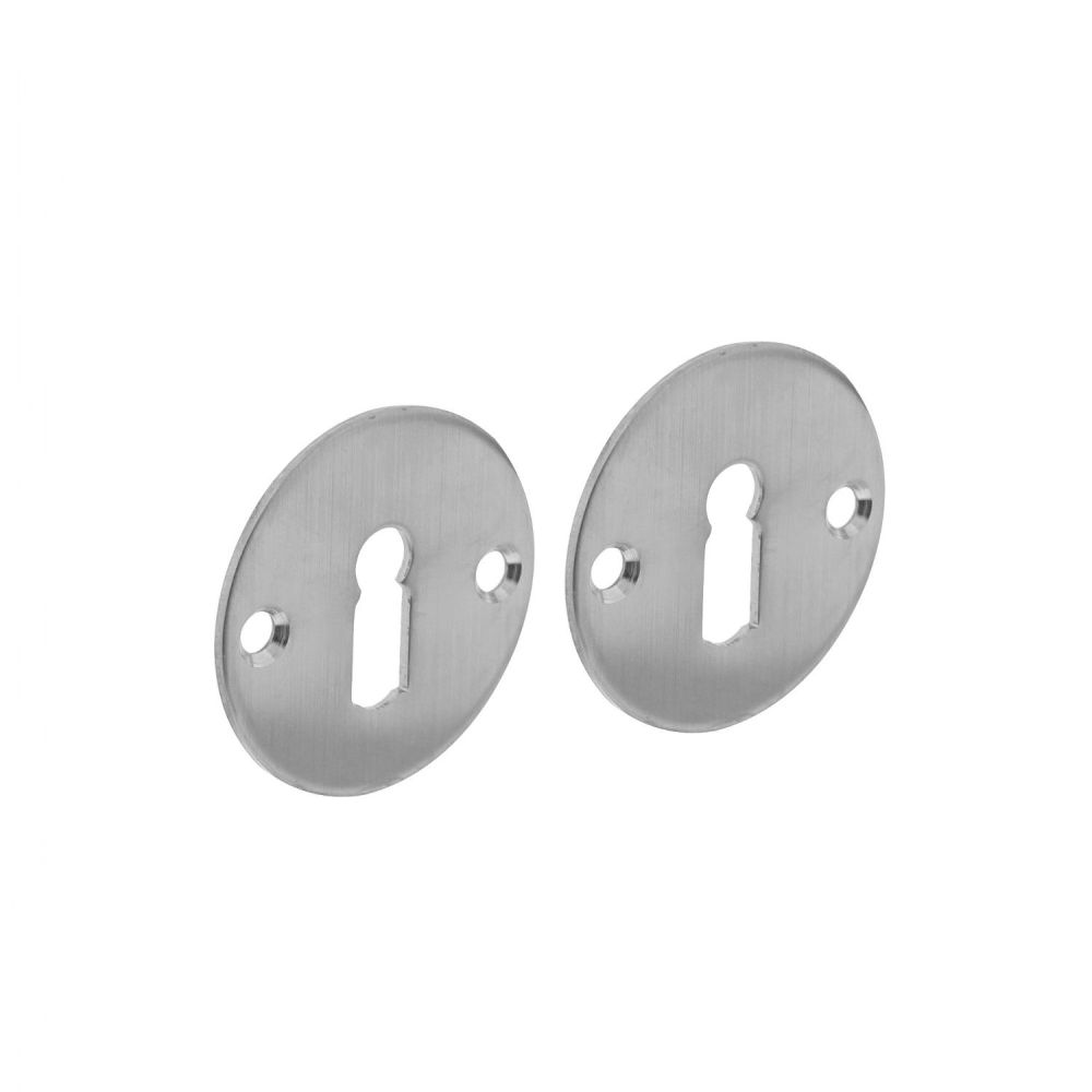Sleutelrozet 50mm RVS rond per paar RVS