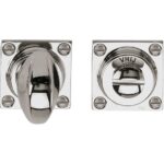 Wc garnituur RVS 52mm vierkant