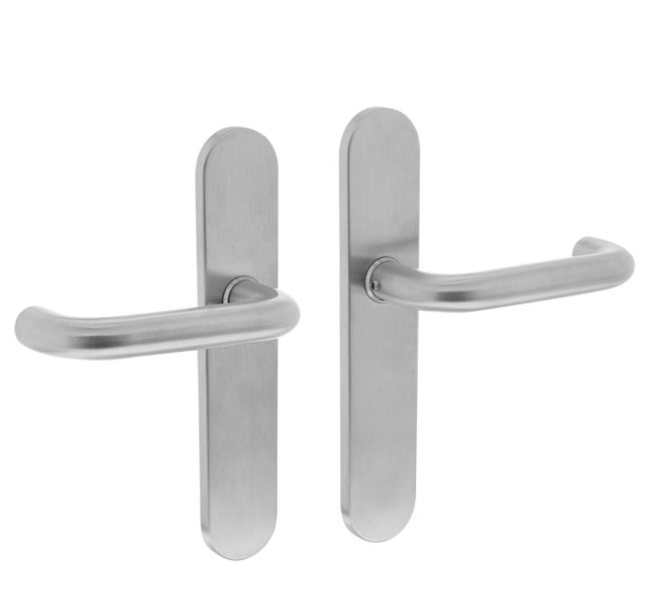 Deurkruk Rond ø19mm verdekt blind RVS