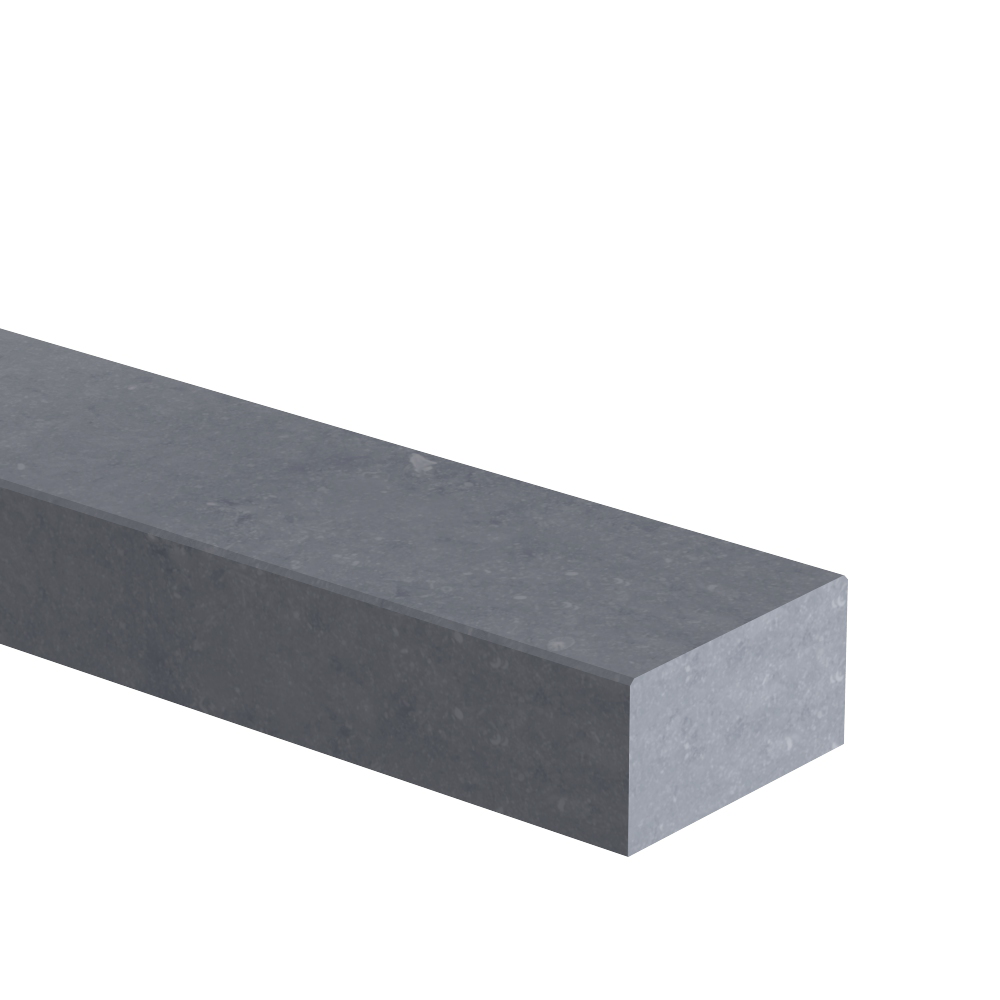 Binnendeurdorpel Belgisch hardsteen bl. gez. 1050x60x60mm,verp in 