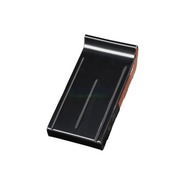 Terca einddorpel opstaande rand kering 20mm 105x160x30mm zwart rechts